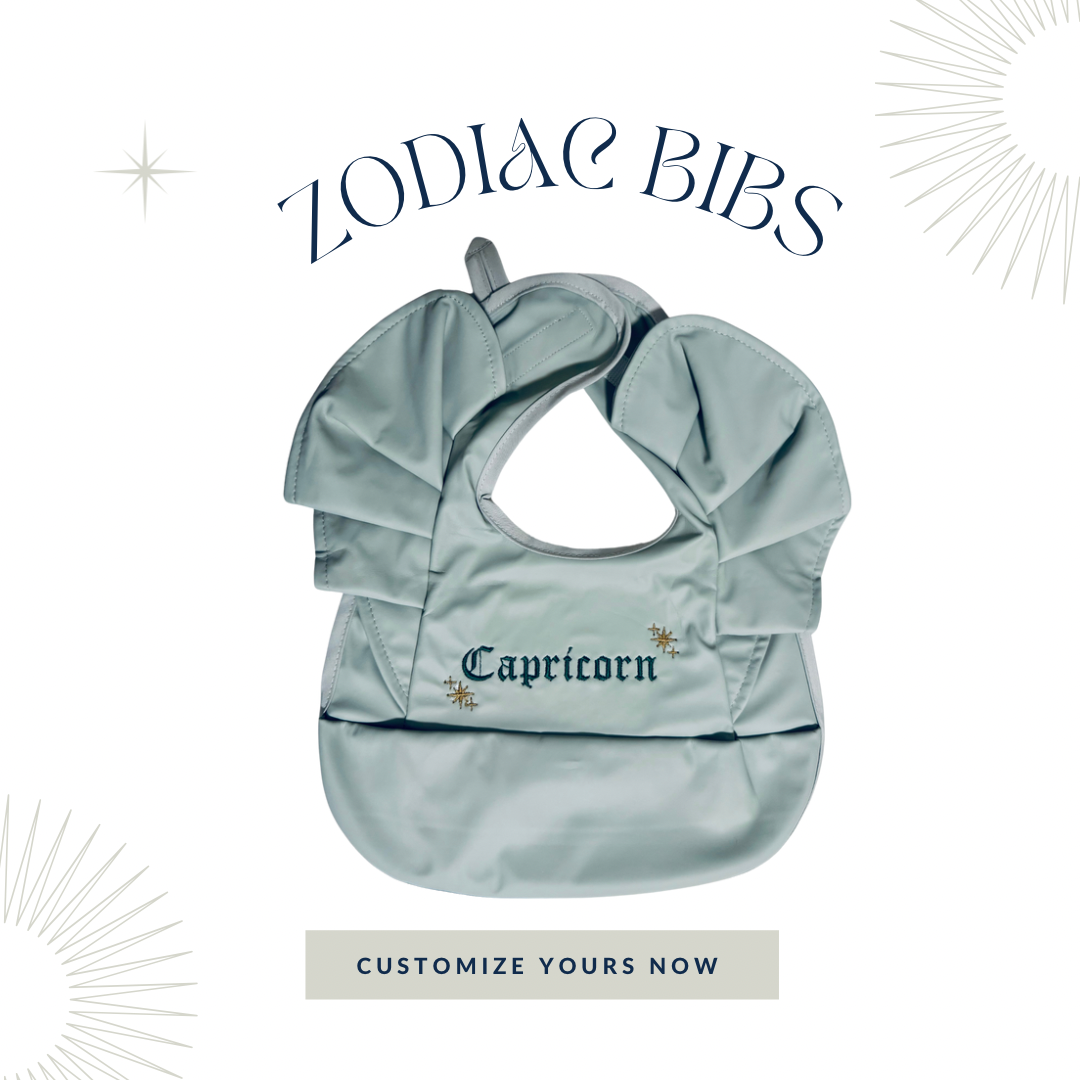 🌟 Zodiac Bibs — For Your Little Estrellita