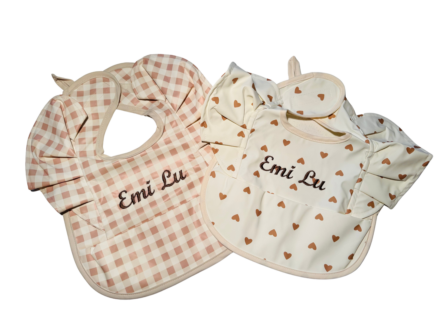 🍯 Gingham Bib